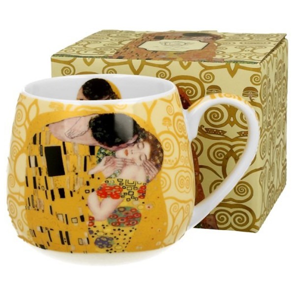 Κούπα πορσελάνης The Kiss σε κουτί δώρου 430ml