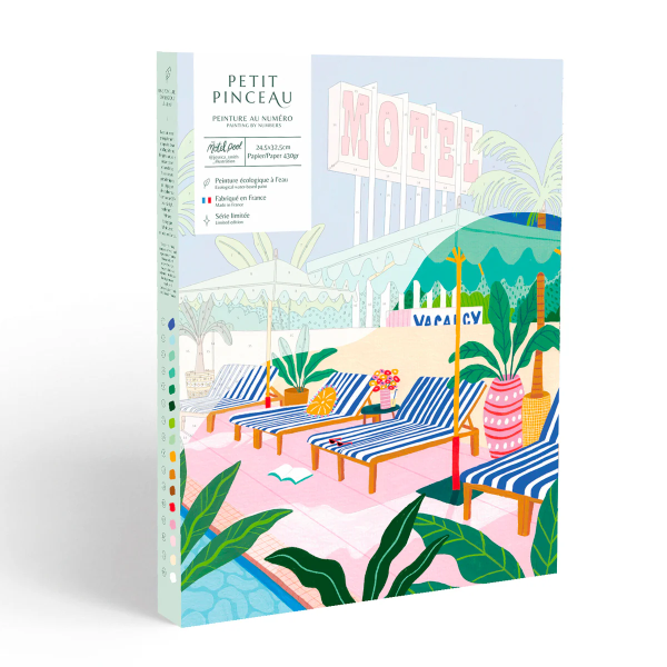 Le Petit Pinceau - Paint by Number Kit The Motel Pool