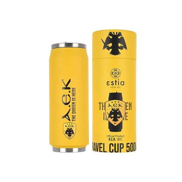 Estia Θερμός Travel Cup 500ml AEK BC Edition